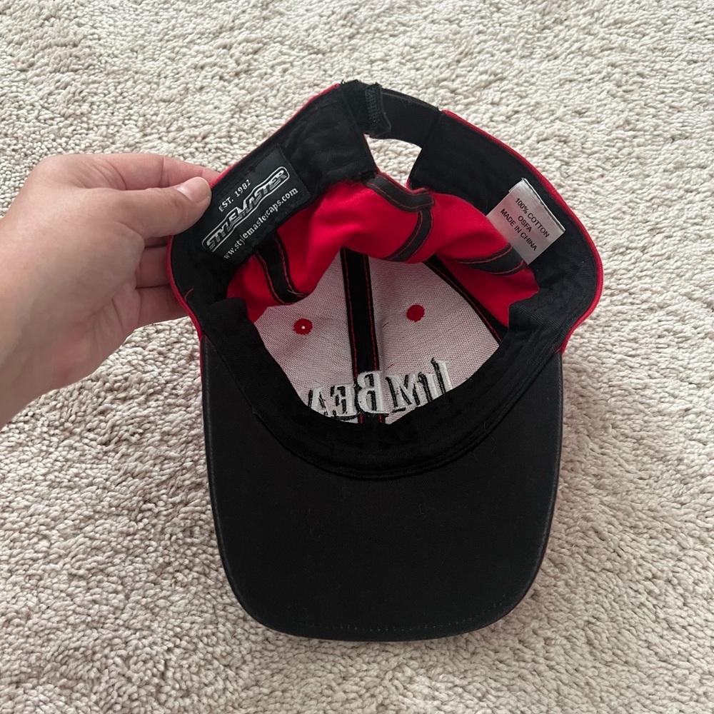 Jim Beam Racing Red Cap - Picture 2 of 2